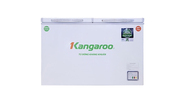 Tủ đông Kangaroo Inverter 230 lít KG 320IC2 mặt chính diện