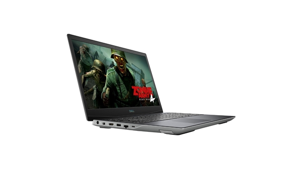 Laptop Dell G5 15 5505 R5-4600H 15.6 inch 70252801 mặt nghiêng trái
