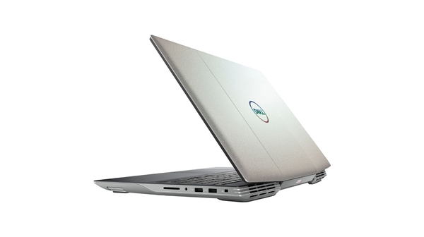 Laptop Dell G5 15 5505 R5-4600H 15.6 inch 70252801 mặt lưng nghiêng