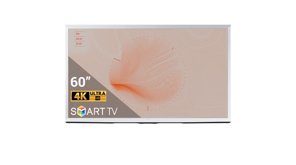 Smart Tivi The Serif QLED Samsung 4K 65 inch QA65LS01TAKXXV mặt chính diện
