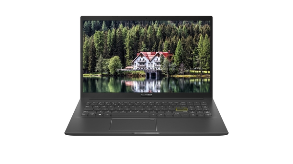 Laptop Asus Vivobook A515EA-BQ491T I3-1115G4 15.6 inch Đen mặt chính diện