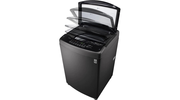 Máy giặt LG Inverter 15.5 kg T2555VSAB mặt nghiêng nắp mở