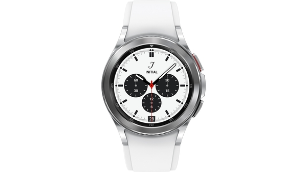 Đồng hồ thông minh Samsung Galaxy Watch4 Classic Bluetooth 42mm Bạc mặt chính diện