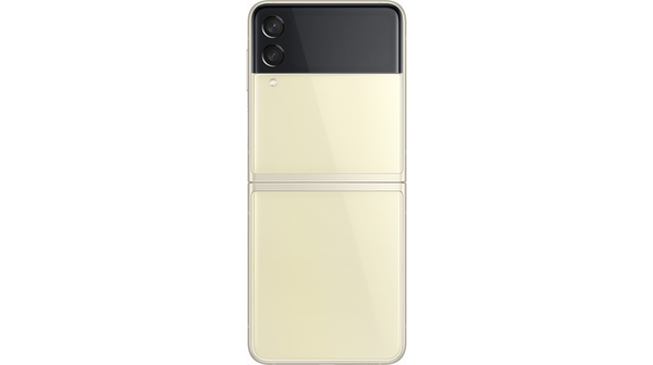 Điện thoại Samsung Galaxy Z Flip 3 128GB Kem máy mở mặt lưng
