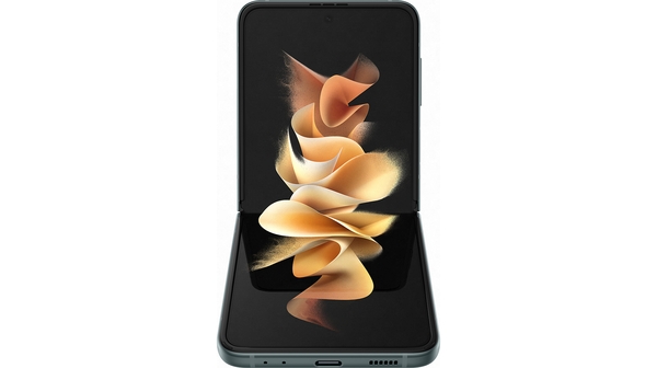 Điện thoại Samsung Galaxy Z Flip 3 128GB Xanh Lá mặt chính diện