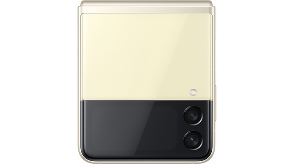 Điện thoại Samsung Galaxy Z Flip 3 256GB Kem máy gập mặt lưng trước
