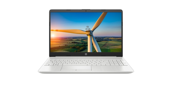 Laptop HP 15S-DU1105TU i3-10110U 2Z6L3PA mặt chính diện