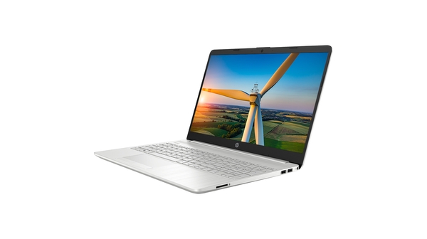 Laptop HP 15S-DU1105TU i3-10110U 2Z6L3PA mặt nghiêng phải