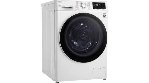 Máy giặt LG Inverter 11 kg FV1411S5W mặt nghiêng trái