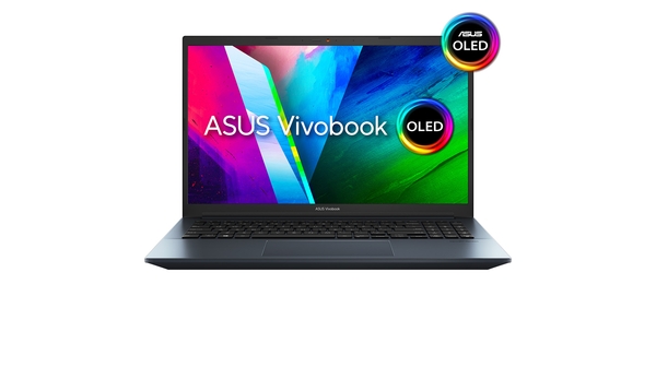 Laptop Asus VivoBook Pro 15 M3500QC-L1085T R7-5800H mặt chính diện
