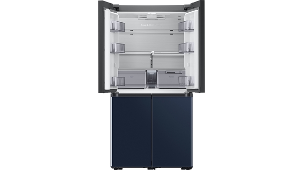 Tủ lạnh Samsung Inverter 599 lít RF60A91R177/SV mặt chính diện ngăn mát mở