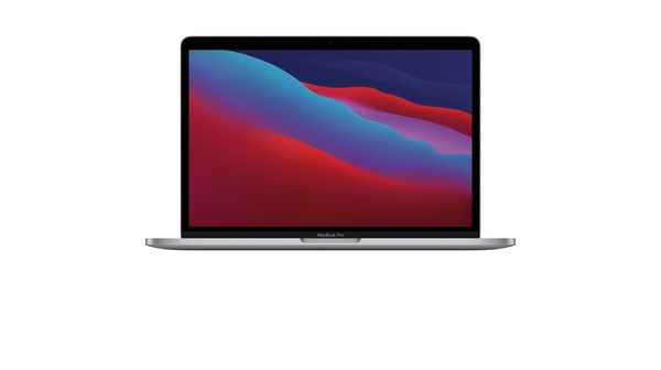 Laptop MacBook Pro M1 2020 13 inch 256GB MYD82SA/A Xám mặt chính diện