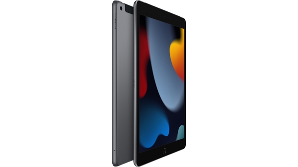iPad Gen 9 Wifi Cellular 64GB 10.2 inch MK473ZA/A Xám (2021) mặt nghiêng