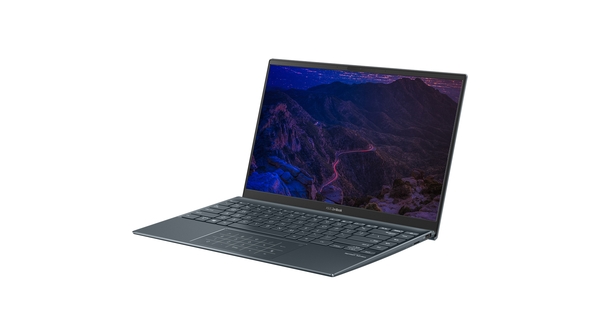 Laptop Asus ZenBook UX425EA-KI817T i5-1135G7 mặt nghiêng phải