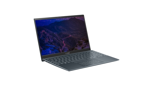 Laptop Asus ZenBook UX425EA-KI817T i5-1135G7 mặt nghiêng trái