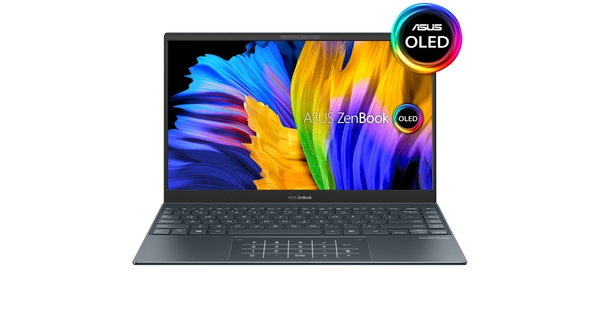 Laptop Asus ZenBook UX325EA-KG538W i5-1135G7 mặt chính diện