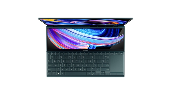 Laptop Asus ZenBook Duo UX482EA-KA274T i5-1135G7 mặt bàn phím