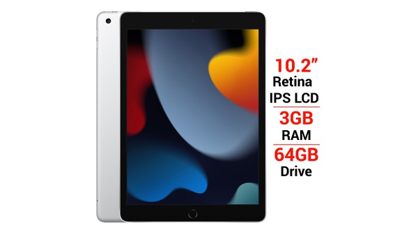 iPad Gen 9 Wifi Cellular 64GB 10.2 inch Bạc (2021)