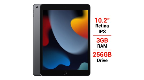 iPad Gen 9 Wifi 256GB 10.2 inch Xám (2021)
