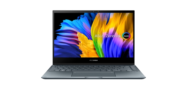 Laptop Asus ZenBook Flip UX363EA-HP532T I5-1135G7 mặt chính diện