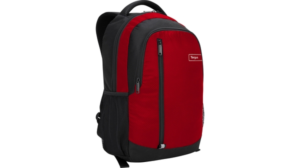 Balo laptop Targus 15.6 inch City Backpack Đỏ mặt nghiêng