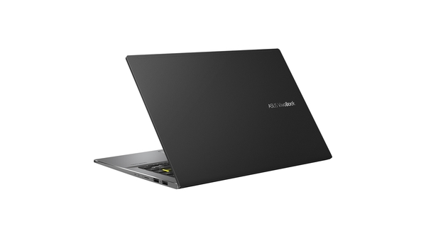 Laptop Asus VivoBook S433EA-AM885T i7-1165G7 mặt lưng nghiêng phải