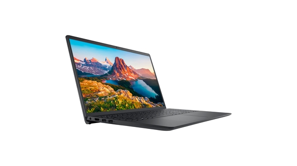 Laptop Dell Inspiron 15 3511 i3-1115G4 (P112F001CBL) mặt nghiêng trái