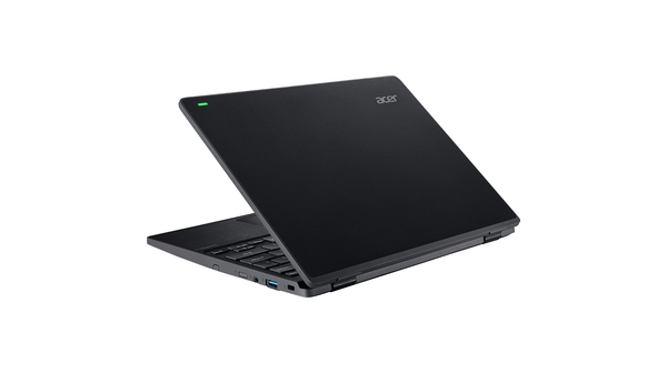 Laptop Acer TravelMate B3 TMB311-31-C2HB CEL-N4020 NX.VNFSV.006 mặt lưng nghiêng