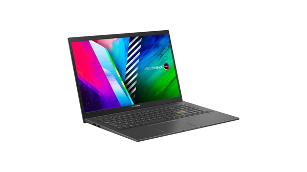 Laptop Asus VivoBook A515EA-L12033W i5-1135G7 mặt nghiêng trái