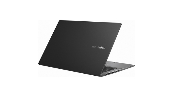 Laptop Asus VivoBook S533EA-BN293T i5-1135G7 mặt lưng nghiêng trái