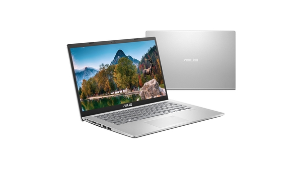 Laptop Asus Vivobook X415EA-EB640W i5-1135G7 mặt trước và mặt lưng