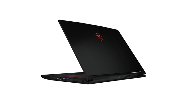 Laptop MSI GF63 Thin 10SC-812VN i7-10750H mặt lưng nghiêng phải