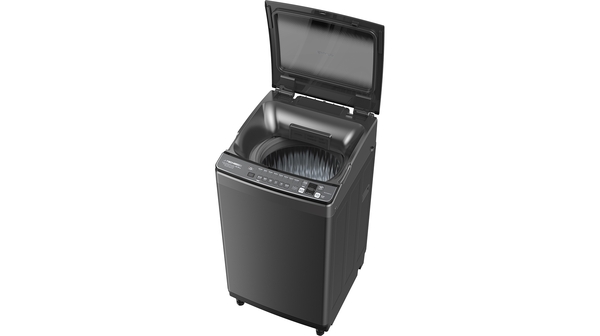 Máy giặt Sharp Inverter 10.5 kg ES-X105HV-S mặt nghiêng mở nắp