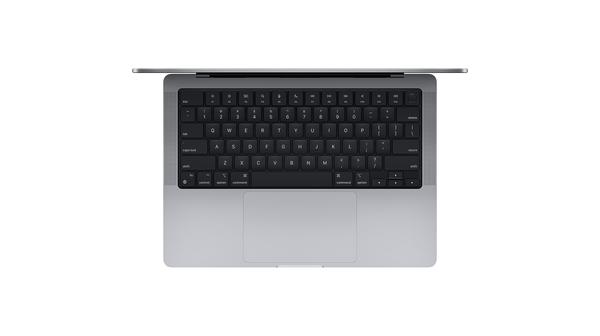 Macbook Pro 14'' M1 Pro 2021 8-core MKGP3SA/A Xám mặt bàn phím