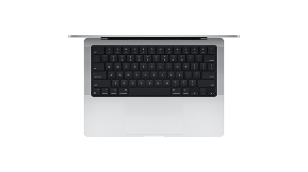 Macbook Pro 14'' M1 Pro 2021 8-core MKGR3SA/A Bạc mặt bàn phím