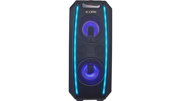Bộ loa karaoke iCore i6 mặt chính diện