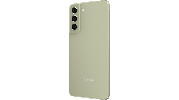 Điện thoại Samsung S21 FE 5G 6GB/128GB Xanh Lá mặt lưng nghiêng trái