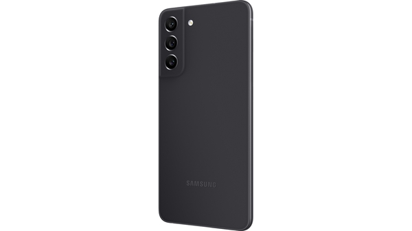 Điện thoại Samsung S21 FE 5G 8GB/128GB Xám mặt lưng nghiêng trái