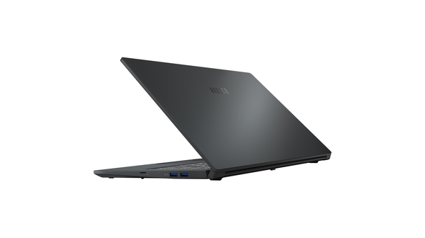 Laptop MSI Modern 15 A5M R55500U/8GB/512GB/Win11 (238VN) mặt sau trái