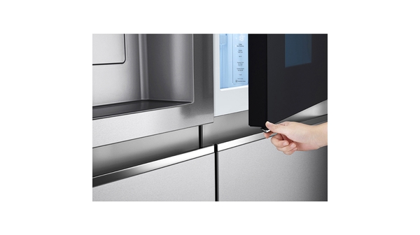 Tủ lạnh LG Inverter 635 lít GR-X257JS nút ẩn