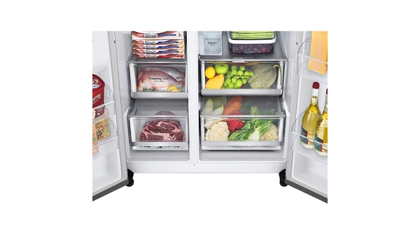 Tủ lạnh LG Inverter 635 lít GR-X257JS ngăn kéo đựng