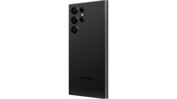 Điện thoại Samsung S22 Ultra 8GB/128GB Đen mặt lưng nghiêng phải