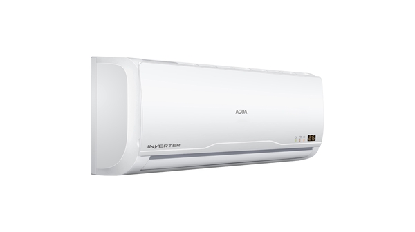 Máy lạnh Aqua Inverter 1.5 HP AQA-KCRV13TR mặt nghiêng trái