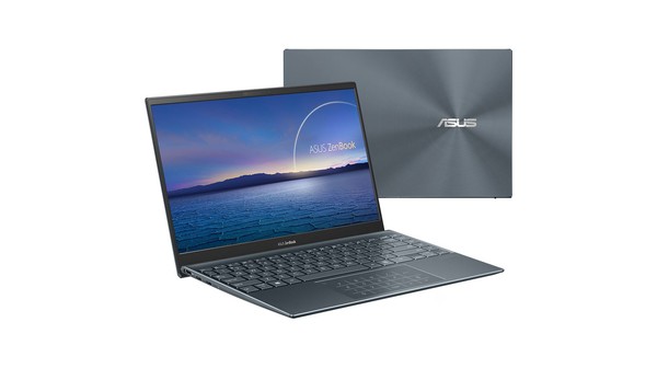 Laptop Asus UX425EA-KI839W I5-1135G7/8GB/512GB SSD nghiêng trái mặt sau
