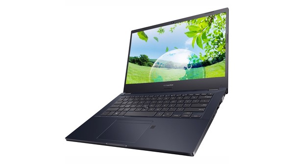 Laptop Asus ExpertBook I310110/8BG/256W/Win10 P2451FA-BV3168T mặt trước mợ nghiêng trái