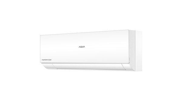 Máy lạnh Aqua Inverter 1HP AQA-KCRV10XAW mặt nghiêng phải