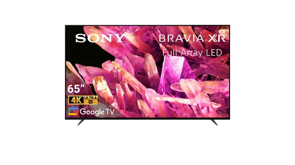 Google Tivi Sony 4K 65 inch KD-65X90K mặt chính diện