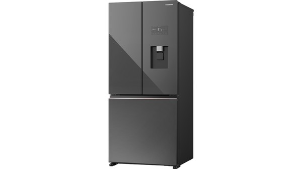 Tủ lạnh Panasonic Inverter 495 lít NR-CW530XMMV mặt nghiêng