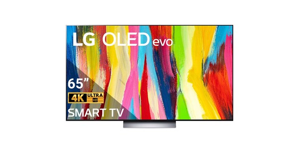 Smart Tivi OLED LG 4K 65 inch OLED65C2PSA mặt chính diện