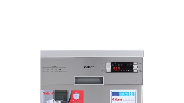 Máy rửa chén Galanz W45A3A401S-0E1(SS) Bạc bảng điều khiển